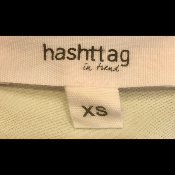 Hashtag in Trend Blouse, sz XS - Picture 6 of 6